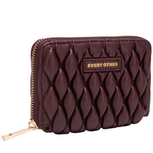 Every Other Quilted Purse - Burgundy