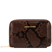 Every Other Snake Effect Purse - Brown