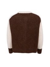 Black Colour Jacks Knit Cardigan - Coffee
