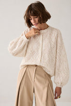 Summum Woman 3D Pattern Blouse - Ivory