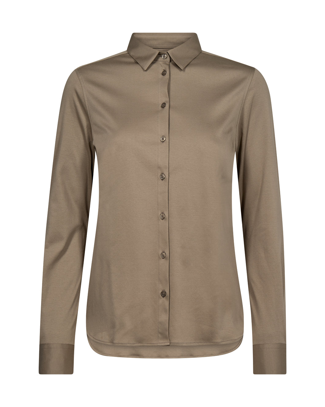 Mos Mosh Tina Jersey Shirt - Brindle