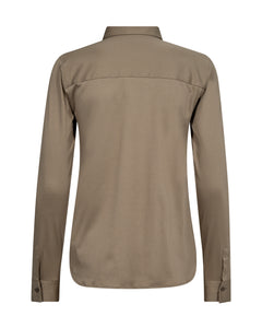Mos Mosh Tina Jersey Shirt - Brindle
