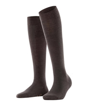 FALKE Softmerino Women Knee High Socks - Dark Brown