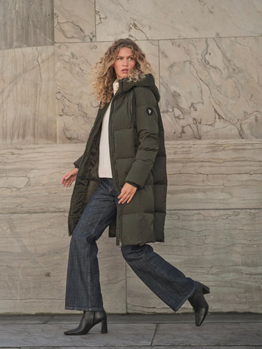Mos Mosh Nova Square Coat - Rosin
