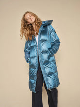 Mos Mosh Nova Metallic Down Jacket - Bluesteel