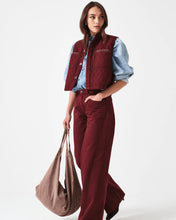 Seventy + Mochi Quilted Pablo Vest - Mulberry