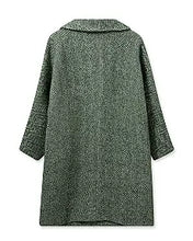 Mos Mosh Adelaide Herringbone Coat - Sagebrush Green