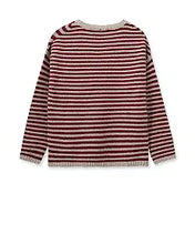 Mos. Mosh Khai Stripe Knit - Garnet