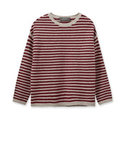 Mos. Mosh Khai Stripe Knit - Garnet