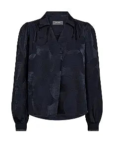 Mos Mosh Aldo Baubles Jacq Blouse - Salute Navy