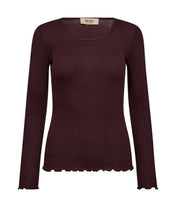 Mos Mosh Elaine Seamless Tee - Fudge