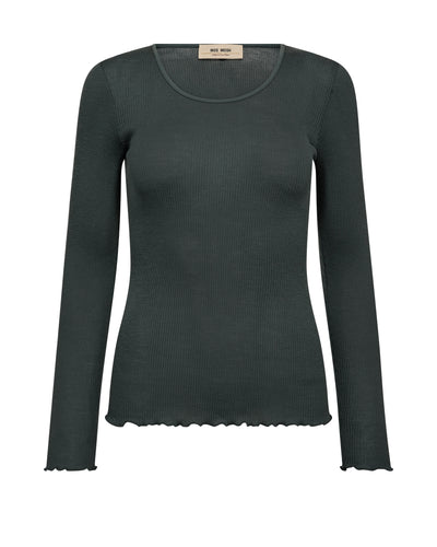 Mos Mosh Elaine Seamless O-LS Tee - Urban Chic