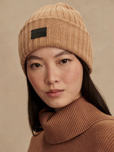 Varley Elva Chunky Rib Beanie - Camel