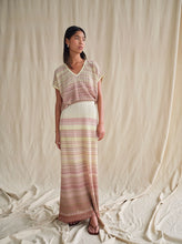 Mos Mosh - Shani Zig Zag V-neck Knit Powder Pink