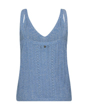 Mos Mosh- Cressida Melange Knit Top Regatta
