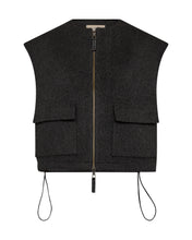 Mos Mosh Elise Loisa Wool Vest - Phantom