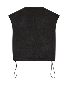Mos Mosh Elise Loisa Wool Vest - Phantom