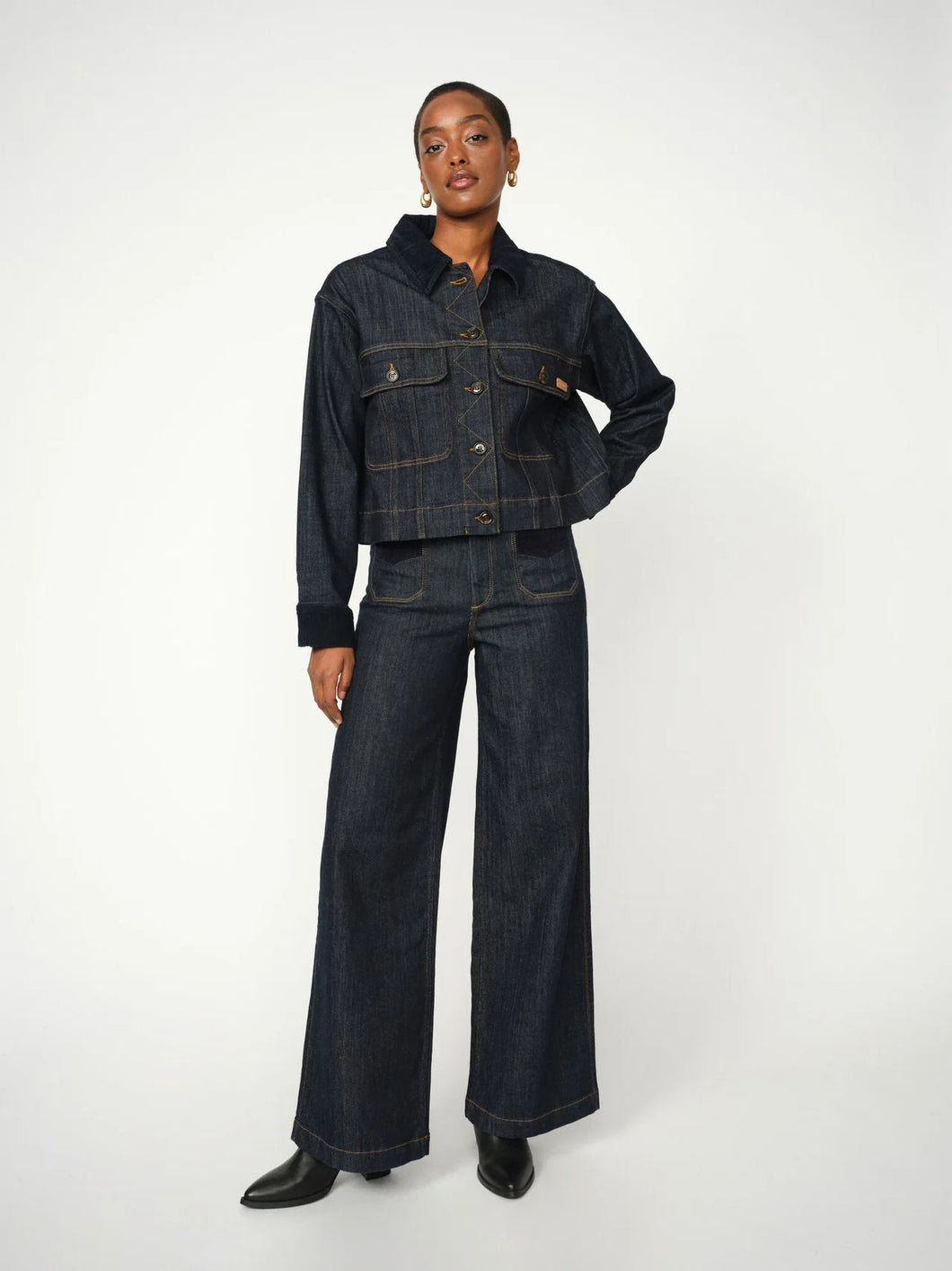 Mos Mosh Colette Daw Jeans - Dark Blue