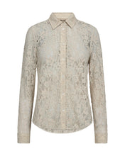 Mos Mosh Kether Lace Sequin Shirt - Summer Sand