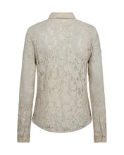 Mos Mosh Kether Lace Sequin Shirt - Summer Sand
