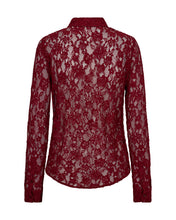 Mos Mosh Kether Lace Sequin Shirt - Biking Red