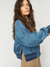 Mos Mosh Cate Onyx Jacket - Light Blue Denim