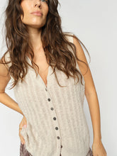 Mos Mosh Rinja Marisol Line Knit Top - Ecru