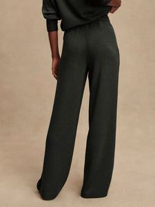 Varley The Extra Wide Leg Pant 29.5 - Olive Marl