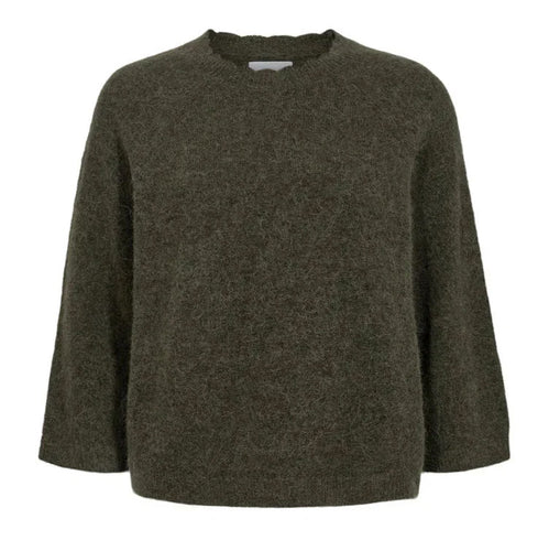 Numph Nuriette Selma Pullover - Grape Leaf