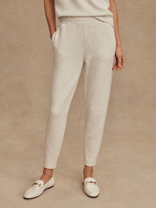 Varley The Slim Pant 27.5" - Ivory Marl