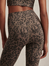 Varley FreeSoft High-Rise Legging 25" - Brown Contrast Cheetah