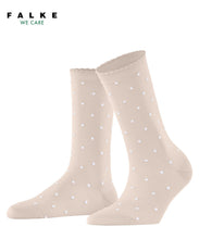 Falke Spike Dot Socks - Cream