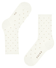 Falke Spike Dot Socks - Off White