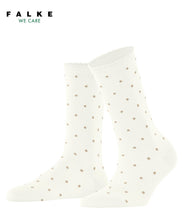 Falke Spike Dot Socks - Off White