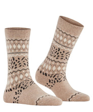 FALKE Cosy Wool Special Edition Women Socks - Beige Melange