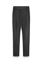 Summum Woman Pinstripe Trousers - Anthracite