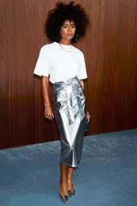 Never Fully Dressed Jaspre Skirt - Silver