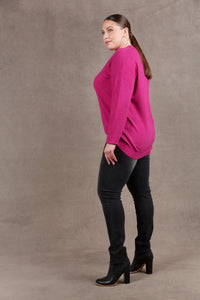 Eb & Ive Irula Knit - Magenta