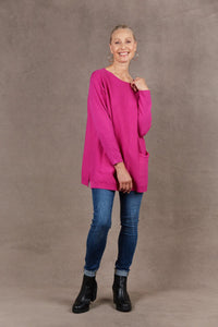 Eb & Ive Alawa Knit - Magenta