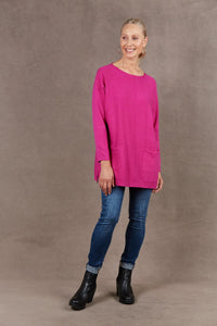 Eb & Ive Alawa Knit - Magenta