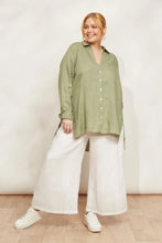 Eb & Ive Sojourn Shirt - Aloe