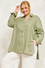 Eb & Ive Sojourn Shirt - Aloe