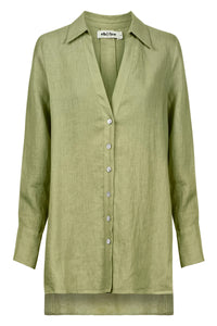 Eb & Ive Sojourn Shirt - Aloe