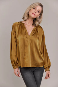 Eb&Ive Ivy Blouse - Tobacco