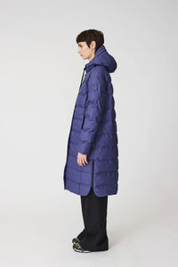 Tanta Puddle Quilted Coat - Skipper Blue