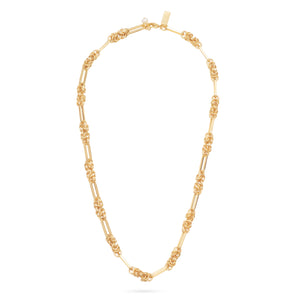 Talis Chains Cluster Knot Necklace - Gold