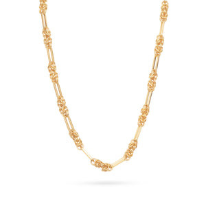 Talis Chains Cluster Knot Necklace - Gold