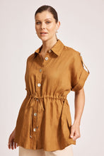 Eb&Ive Miramar Tie Shirt - Caramel