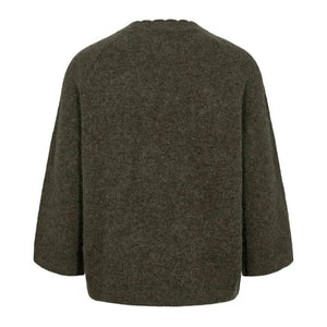 Numph Nuriette Selma Pullover - Grape Leaf