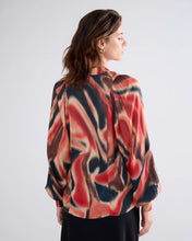 Summum Woman Blouse - Blury Print Red/Multi